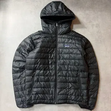 00s Patagonia Down sweater hoody black