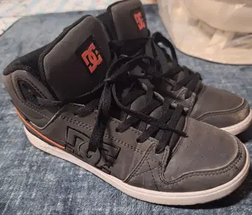 DC 그레이 하이컷 스니커즈