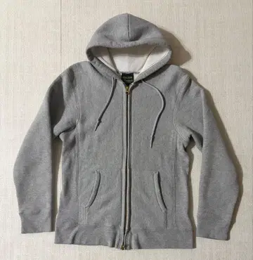 새상품급 캠버 헤비웨이트 두꺼운 맨투맨 W 지퍼 후드티 USA제 M