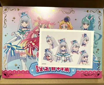 원더풀 프리큐어! 설정 자료집 특전 엽서 큐어냐미 세트