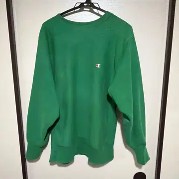 Champion 그린 컬러 트레이닝복