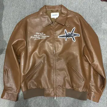 [ SEQUENZ ] SYNTHETIC LEATHER BLOUSON