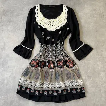 00s 코켓 다크 코어 발레 코어 페어리 그런지 원피스