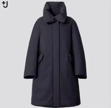 새상품 UNIQLO+J 하이브리드 다운 자켓 질 샌더 M 블랙