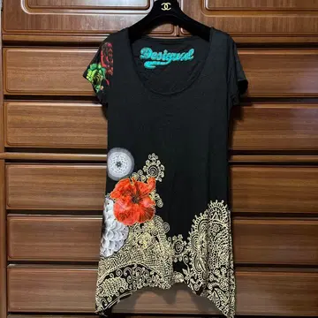 데시구알 Desigual 비대칭 튜닉