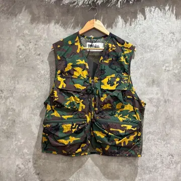 [무료배송] 미사용 새상품 FIRSTDOWN 퍼스트다운 카모플라쥬 베스트