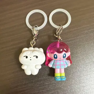 MONYOGIRL과 교자짱 메지루시 액세서리 가챠가챠