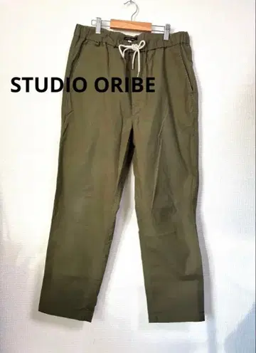STUDIO ORIBE 스튜디오 올리베 와이드 클라이밍 팬츠 L 카키