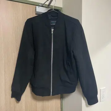 Abercrombie & Fitch 블랙 MA-1 자켓 XS