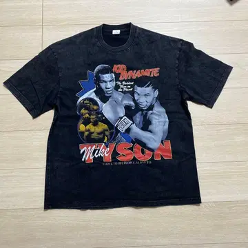 마이크 타이슨 빈티지풍 T셔츠 PHILOCTETESmyketyson