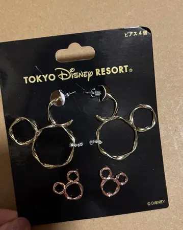도쿄 디즈니 리조트 미키 귀걸이