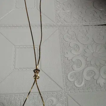 골드 로프 체인 목걸이