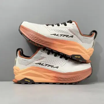 ALTRA 트레일 러닝화 화이트/오렌지