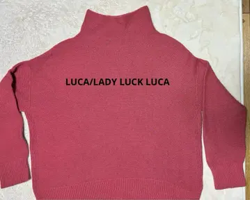 핑크 터틀넥 니트 스웨터 긴팔