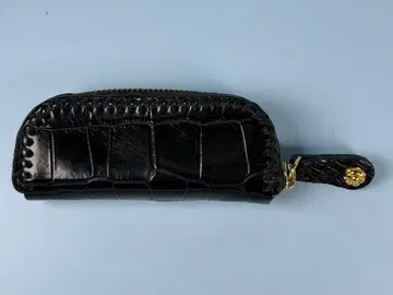 FUNNY 제 STALLION 크로커다일 키케이스 (블랙)