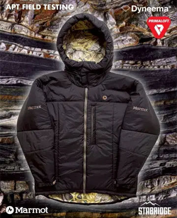 STABRIDGE x marmot PRIMALOFT BELAY PARKA