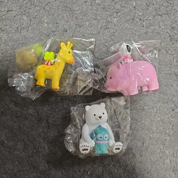 텐노지 동물원 콜라보 피규어 하피단바이와 산리오 캐릭터즈