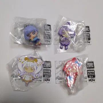 아이프리 가챠 러버 마스코트 피규어 컬렉션 4세트