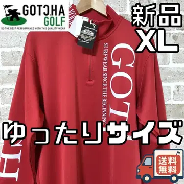 [ 24시간 이내/선착순 ] 새상품 갓차골프 남성용 긴팔 지퍼 셔츠 XL