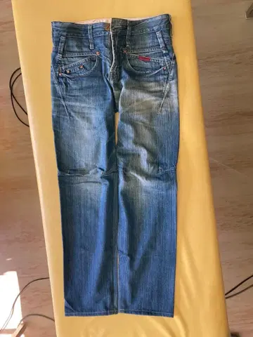 질바 스트레이트 데님 팬츠