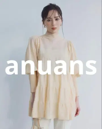 새상품급 anuans 긴팔 니트 FREE 코랄 여성용