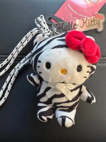 아베일 헬로키티 레오파드 제브라 마스코트 참 레오파드