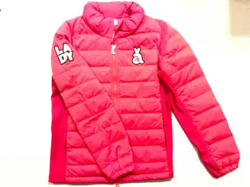 알치비오 골프 의류 빨간색 퀼팅 다운 자켓 사이즈 40