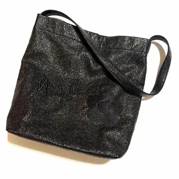 마리콴트 메탈릭 원 핸들 토트 (블랙)