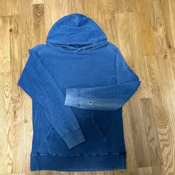 Champion 리버스 위브 후드 부착 후드티