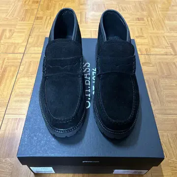 [새상품] G.H.BASS(지 에이치 바스) 스웨이드 로퍼 미드컷