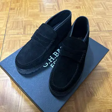 [새상품] G.H.BASS(지 에이치 바스) 스웨이드 로퍼 미드컷