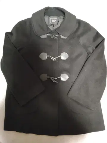 GRADE 블랙 더플 코트