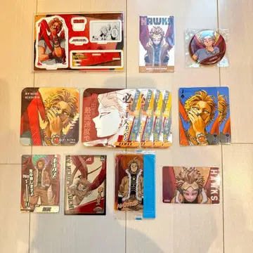 히로아카 호크스 벌스데이 아크릴 스탠드 카드 캔뱃지 코스터