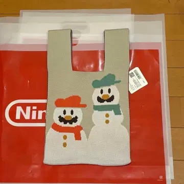 슈퍼 마리오 브라더스 니트 백 윈터