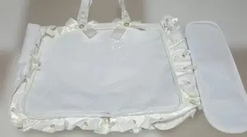 자카마트 프릴 토트 A3 이타백 화이트