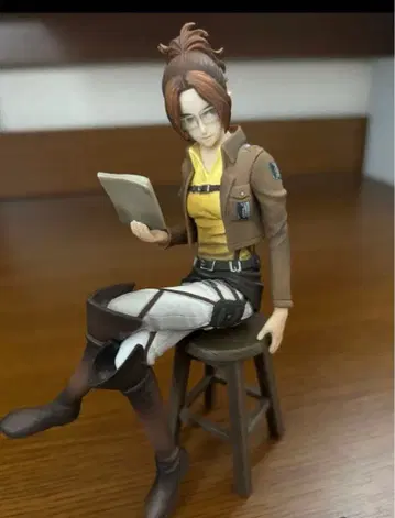 진격의 거인 한지 피규어 개봉 완료 제일복권 c상