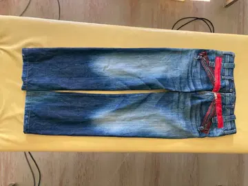 질바 데님 팬츠 지퍼