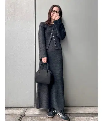 ungrid 뷔스티에 세트 니트 원피스