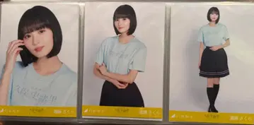 엔도 사쿠라 쿠보 시오리 졸업 네이비 T