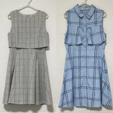 [titty&Co.] 슬리브리스 원피스 2세트