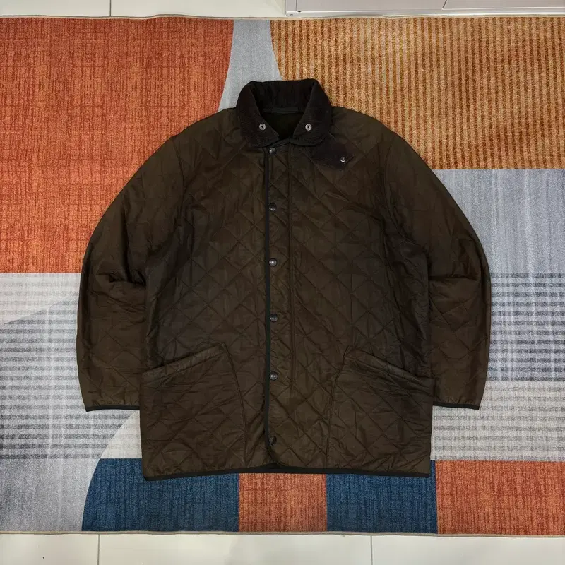 Barbour 바버 퀄팅 자켓 2XL(nj238 점퍼 코듀로이