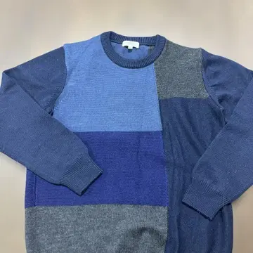 BEAUTY&YOUTH M 패치워크 니트 스웨터