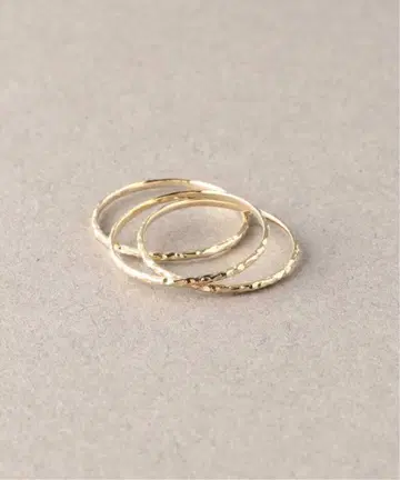 Lilas 텍스처 3도 반지 K10 11호