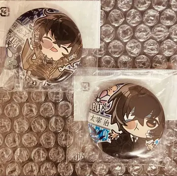 문호 스트레이독스 삐따!데포메 캔뱃지 다자이 오사무