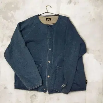 QUIKSILVER 데님 컬러 가디건