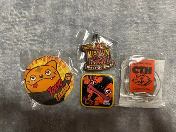 맨위즈 캔뱃지 아크릴 스탠드 러버 4종 세트 도쿄 타나카