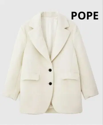 ROPE 샤기 알파카 자켓