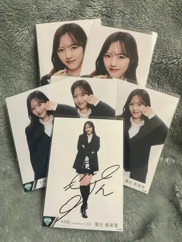 노이메 생사진 오치아이 키라리 컴프 친필 사인