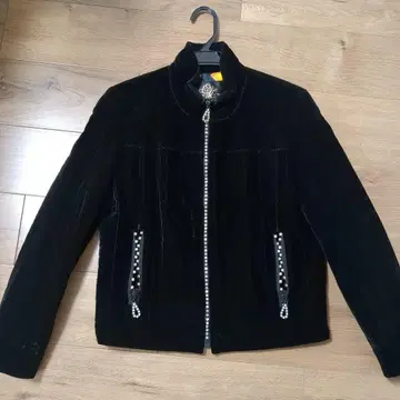 이타리야 블랙 벨로아 자켓 사이즈 9