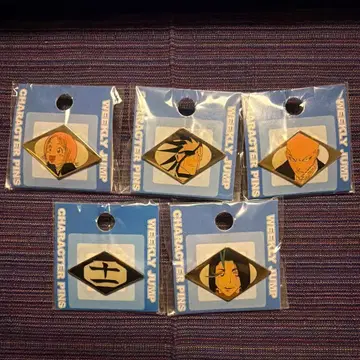 BLEACH 핀즈 핀 배지 11번대 잔기 잇카쿠 욘파치 야치루 당시 물품